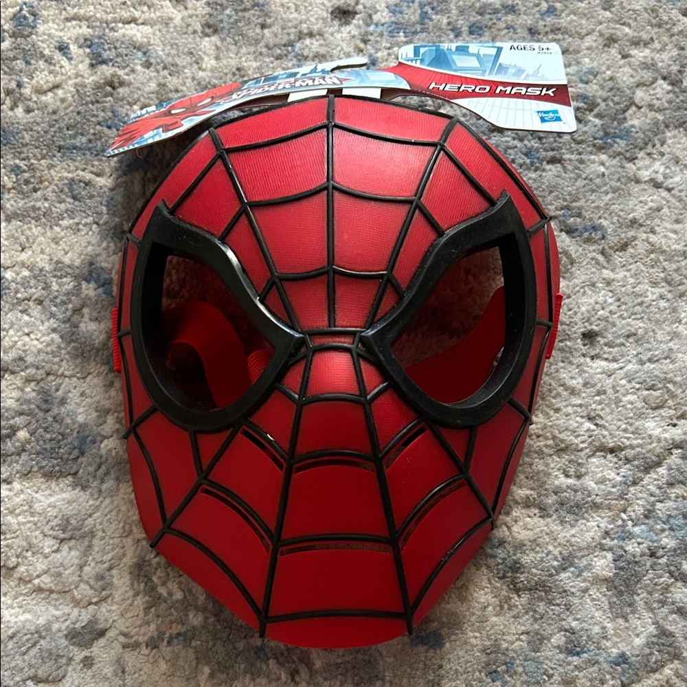 Marvel Red and Black Spider Hero Mask